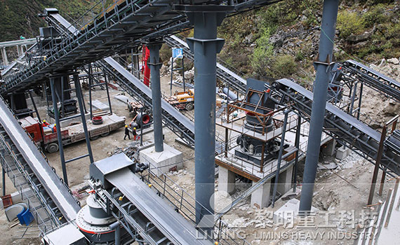 道路橋梁鐵路建設(shè)砂石生產(chǎn)線